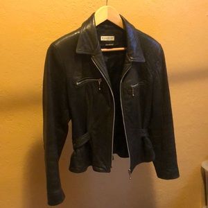 Women’s Bebe leather jacket